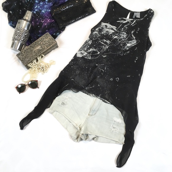 H&M Shattered Glass Tank - Picture 2 of 8